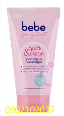 Sữa rửa mặt bebe Young Care Quick & Clean Peeling & Waschgel