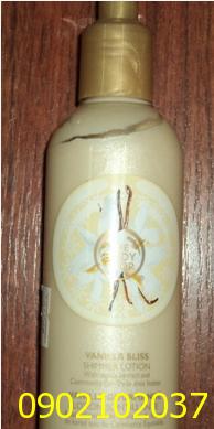 Kem Dưỡng thể The Body Shop - Vanilla Bliss Shimer Lotion