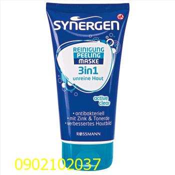 Sữa rửa mặt Synergen 3 in 1 cho da bị trứng cá của Đức