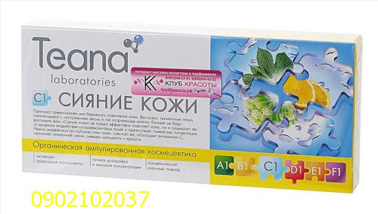 Collagen tươi Teana C1 3D 1 vỉ 10 ống
