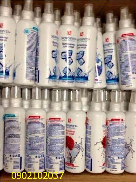 Xịt khoáng cung cấp vitamin Novosvit
