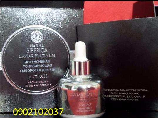 Serum cao cấp Caviar Platinum - Natura Siberica - Nga