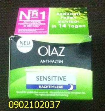 Kem dưỡng da chống nhăn Olaz Anti- Falten sensitive (đêm)