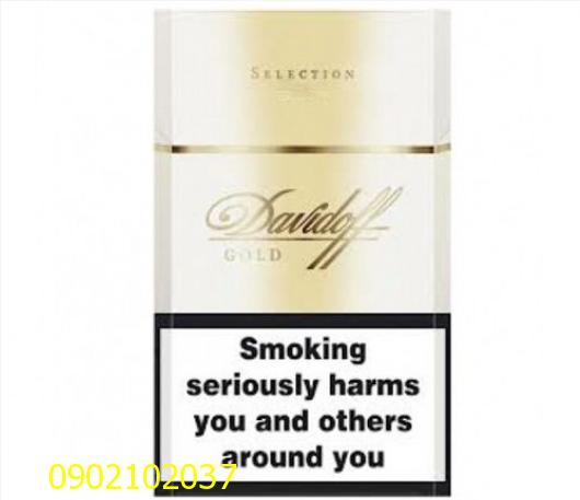 Thuốc lá Davidoff gold dòng điếu to
