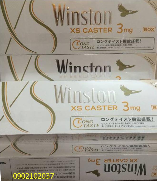 Thuốc lá Winston Caster 3 Nhật xịn 100%