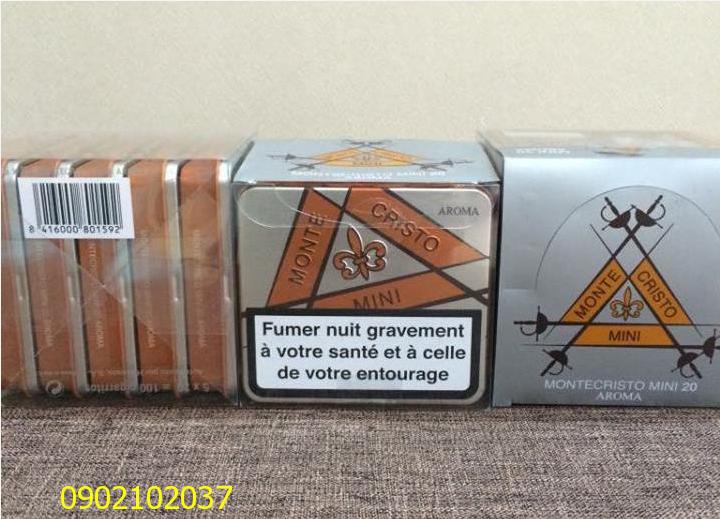 Xì gà Montecristo mini - Hàng xuất châu Âu